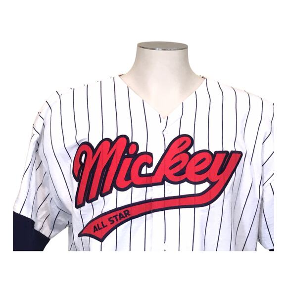 Mickey All Star Baseball Jersey American Sports Legend XLarge - Picture 2 of 5